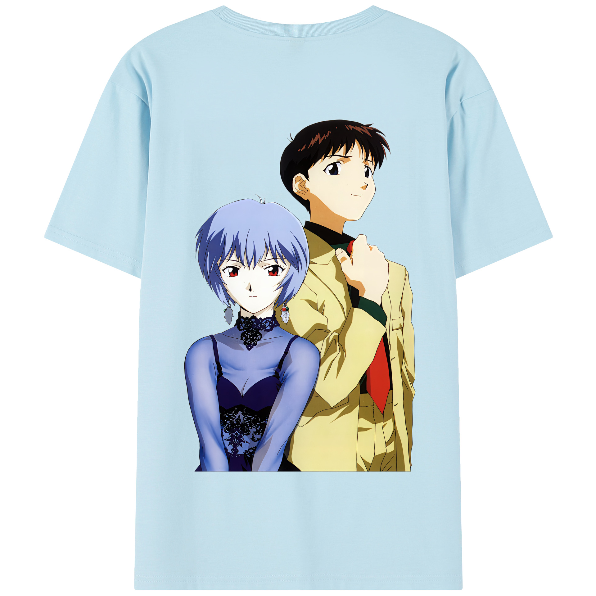 （画像用） EVA 新世紀エヴァンゲリオン 綿100％半袖Tシャツ（背面プリント）
